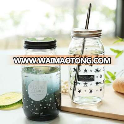 DAILY 24oz/22oz/750ml Round Mason jar Without Handle